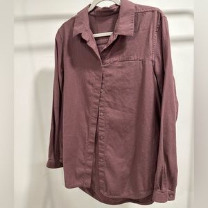Lululemon Long Sleeve Button Up